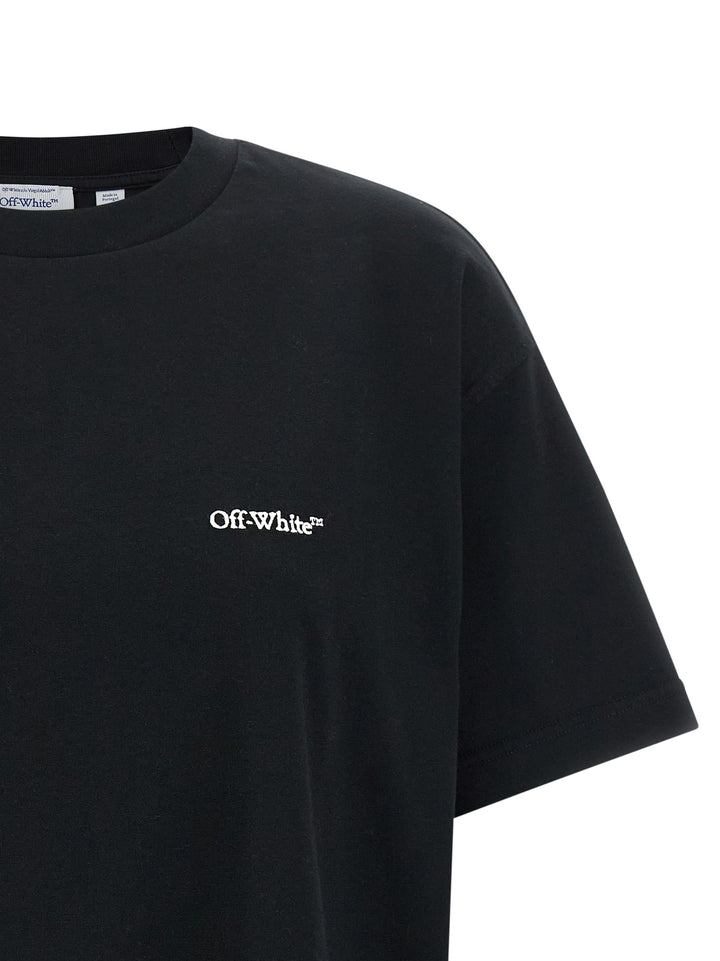 Off-White Arrow Out Flower T shirt - Nero | 213c4761dda3036e7d3816e6c603f4e3f8e32cfa