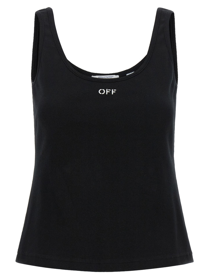 Off-White Off Stamp Top - Nero | 8cdf9b693b2f71ed6aff55be662ac73f3bcd8452