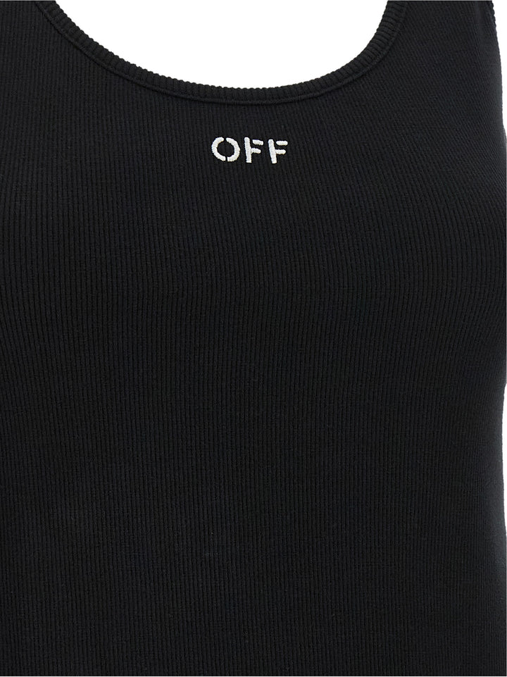 Off-White Off Stamp Top - Nero | 41e1872c4b951bb0e6e6b07b3262d4f3efc9c120