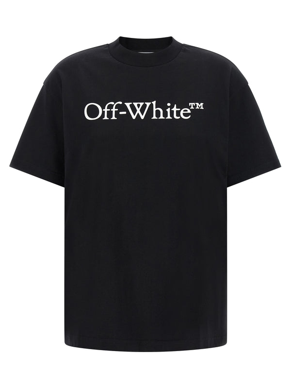 Big Logo Bookish T Shirt Nero