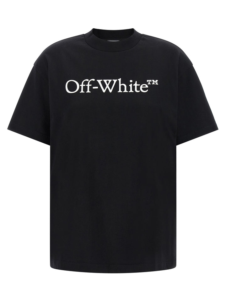 Off-White Big Logo Bookish T shirt - Nero | 4f3ae744bf9641f5df94b7b26d89bac82f9bff87