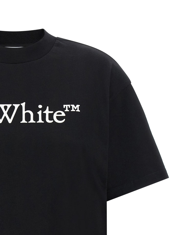 Off-White Big Logo Bookish T shirt - Nero | 265a0c0ede92b87fee02a69664c2a3c87c5e2bb1