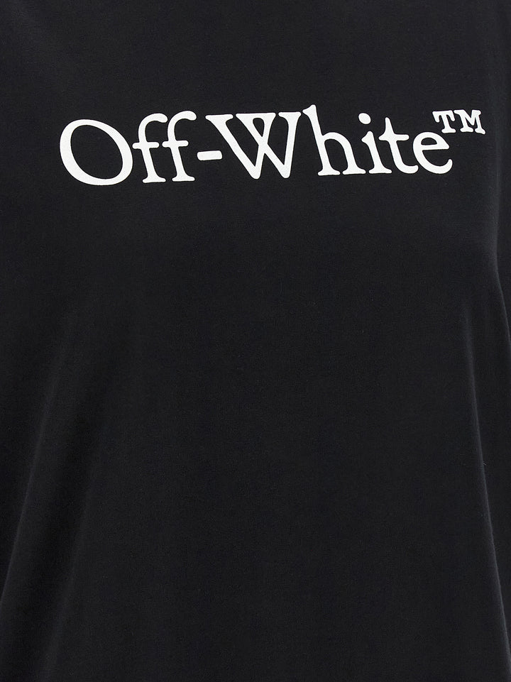 Off-White Big Logo Bookish T shirt - Nero | 9e214f50ea8c28c3f2610ea99e0eec870cad934f