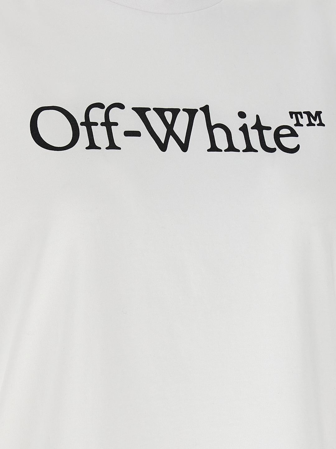 Off-White Big Logo Bookish T shirt - Bianco | b161012897a2e0079f66256621a9f3873df3bd8b