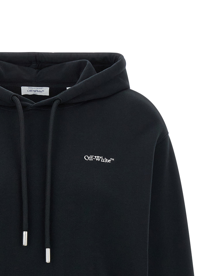 Off-White Arrow Out Flower Felpe - Nero | 6c7f9163c5c416ee6307e879cfa10a05953f1c32
