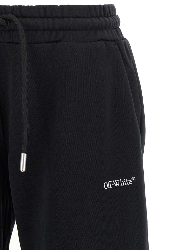 Off-White Bookish Pantaloni - Nero | 54e49db27d6a47a94825ed4ea0c827c4576b0164