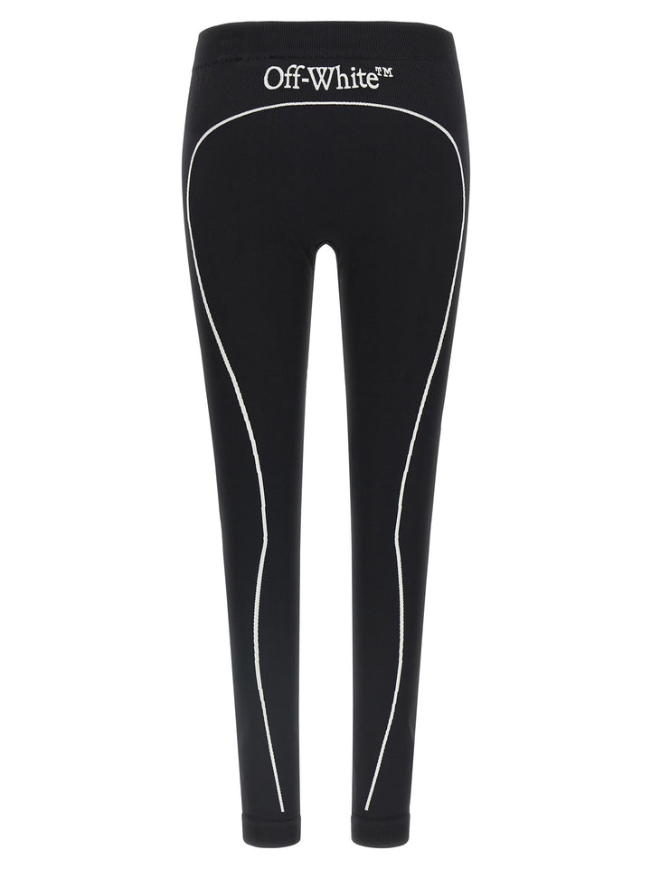 Off-White Off Stamp Leggings - Nero | 24b33370b9e339897737704deaa904013bf2ae4c