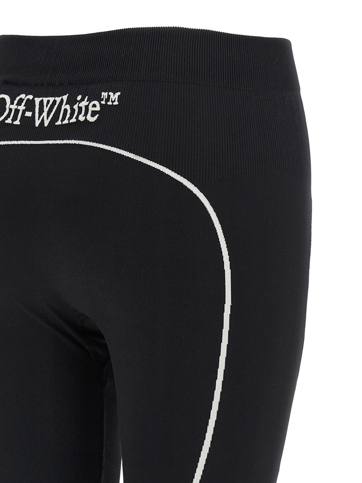 Off-White Off Stamp Leggings - Nero | 5164795a33a533fd76a8cd2f4a197175f2e18963