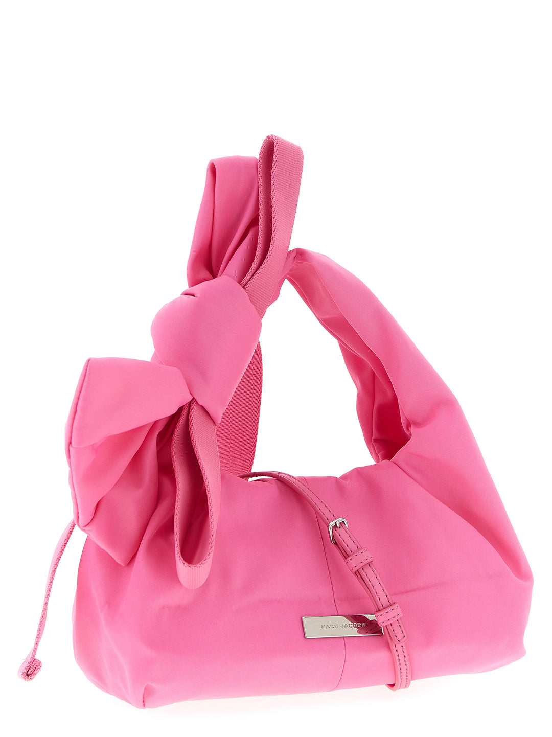 Marc Jacobs The Bow Nylon Mini Sack Borse a Mano - Rosa | 4b9ece3639516871f0bd9f7e10e976c3f6fa9a58