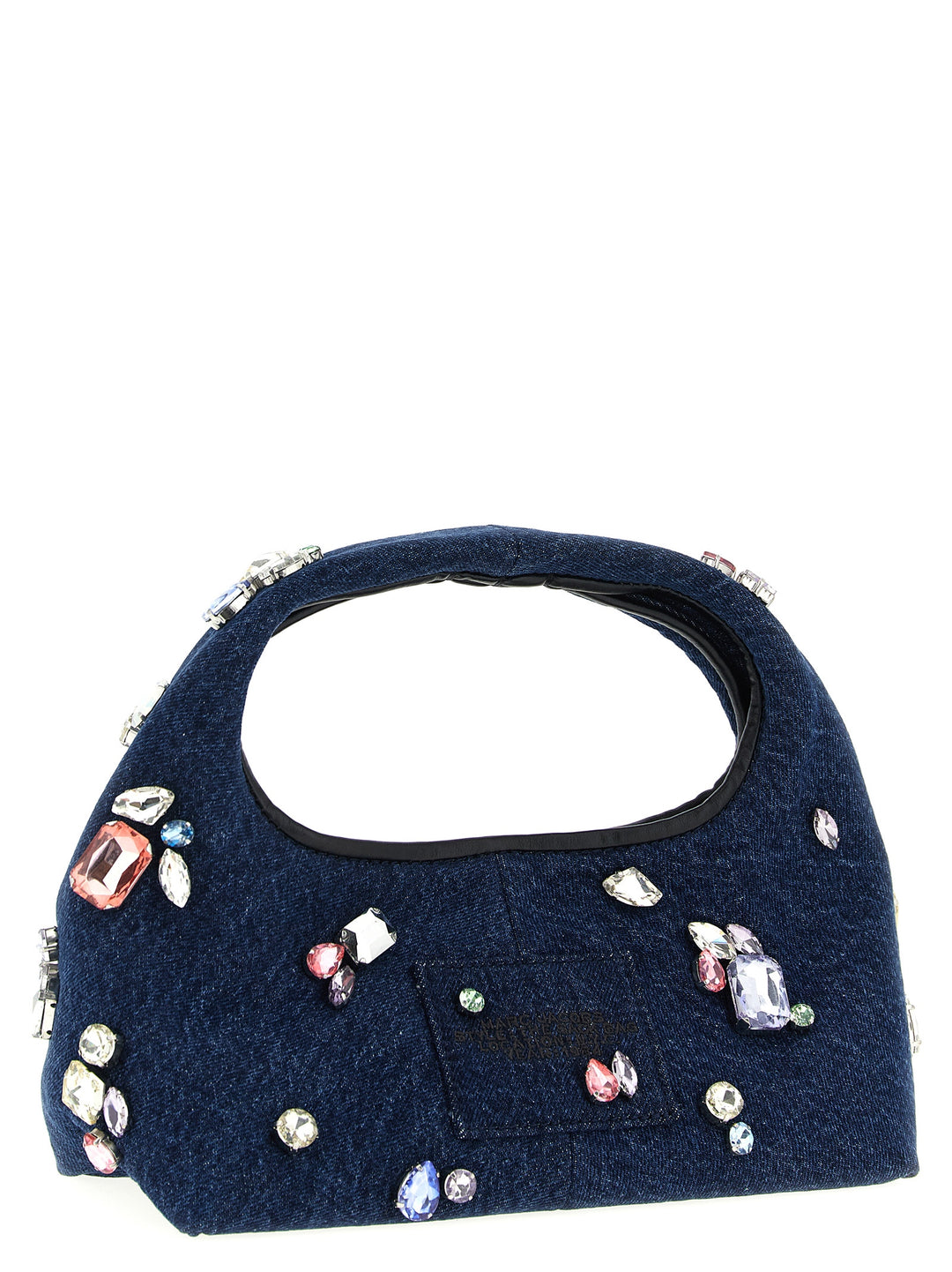 Marc Jacobs The Gem Denim Mini Sack Borse a Mano - Blu | 49ae4136a761b582d405aae1f1c496613b4cda9e