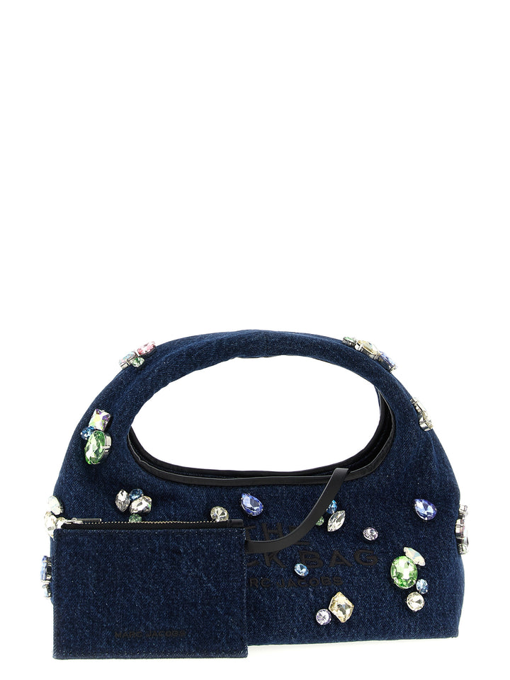 Marc Jacobs The Gem Denim Mini Sack Borse a Mano - Blu | 233599e2a814d2ddbaf6cb9d5b8416752c5b771d