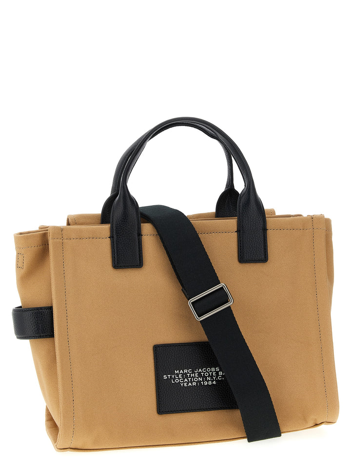 Marc Jacobs The Cargo Canvas Medium Tote Borse a Mano - Marrone | 494acdd9d3bd6e36496e39de12a3ef4cd8c75ae2