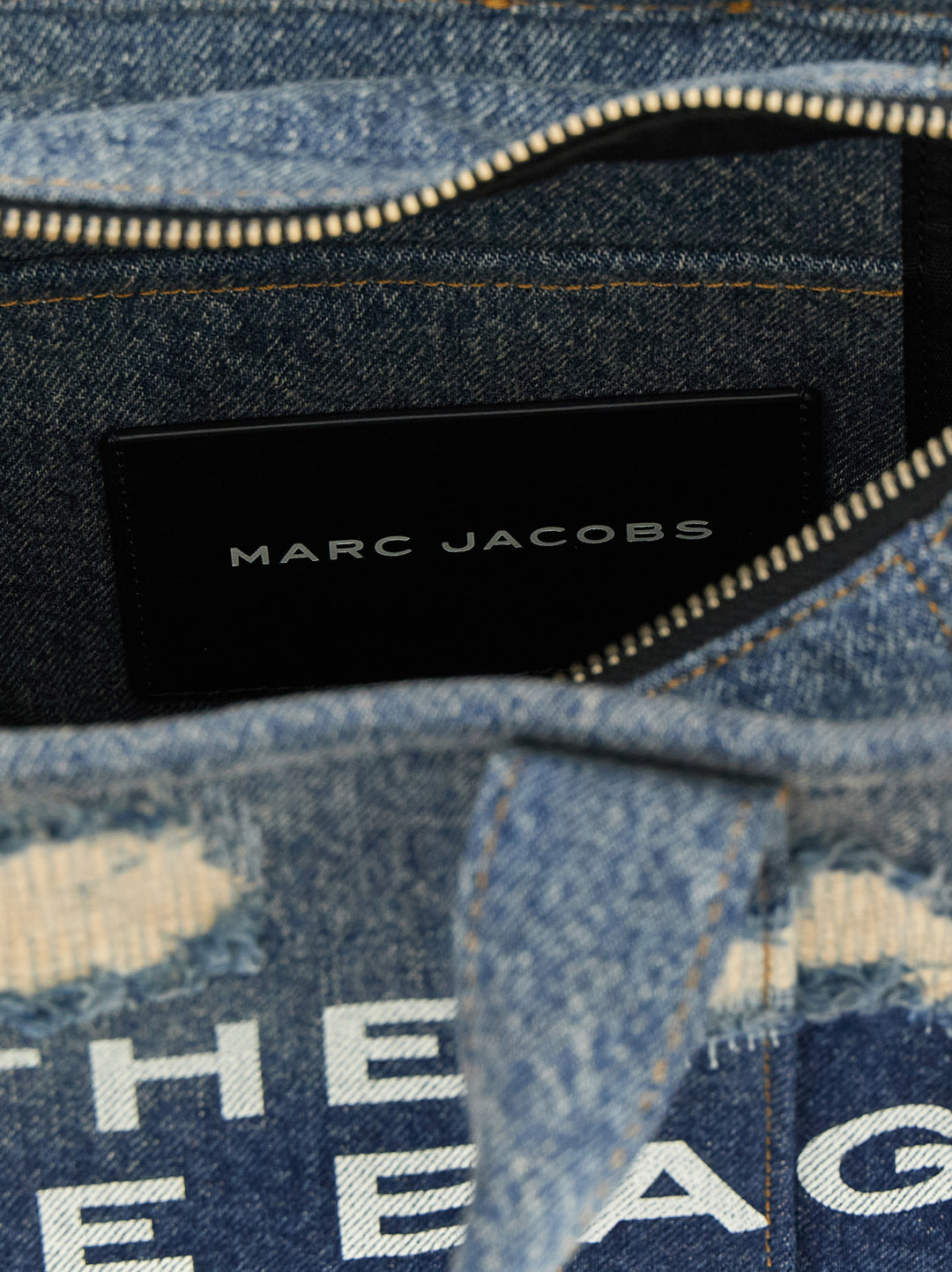 Marc Jacobs The Rip And Repair Denim Small Tote Tote - Blu | 9053316ce9d717d5d144ab5ec5f6c6ed17c61f80