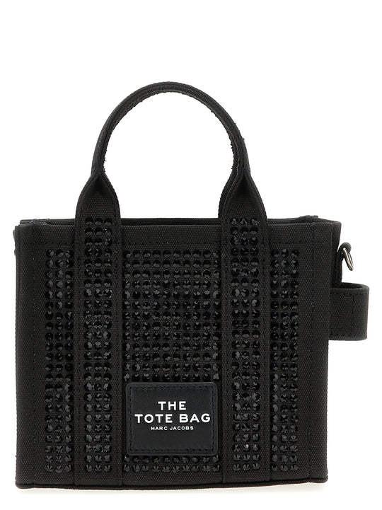 The Crystal Canvas Crossbody Tote Borse A Tracolla Nero