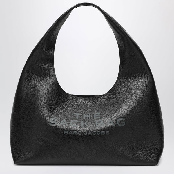 Black The Sack Bag In Leather