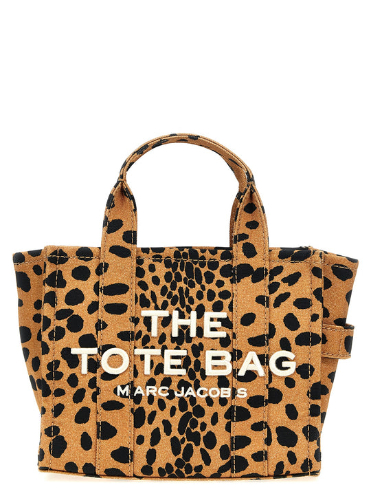 The Cheetah Canvas Small Tote Borse A Mano Multicolor
