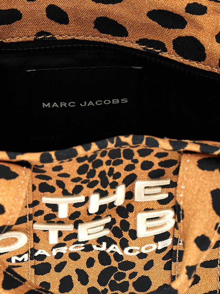 Marc Jacobs The Cheetah Canvas Small Tote Borse a Mano - Multicolor | c290c90779e9990e49400b921bd93bbbeda975d4