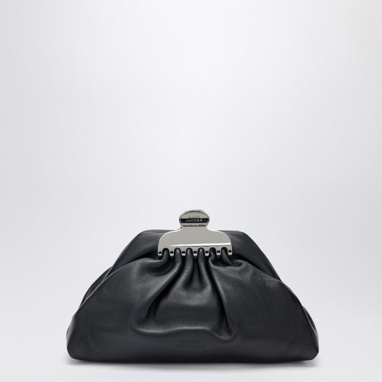 The Glam Small Black Clutch