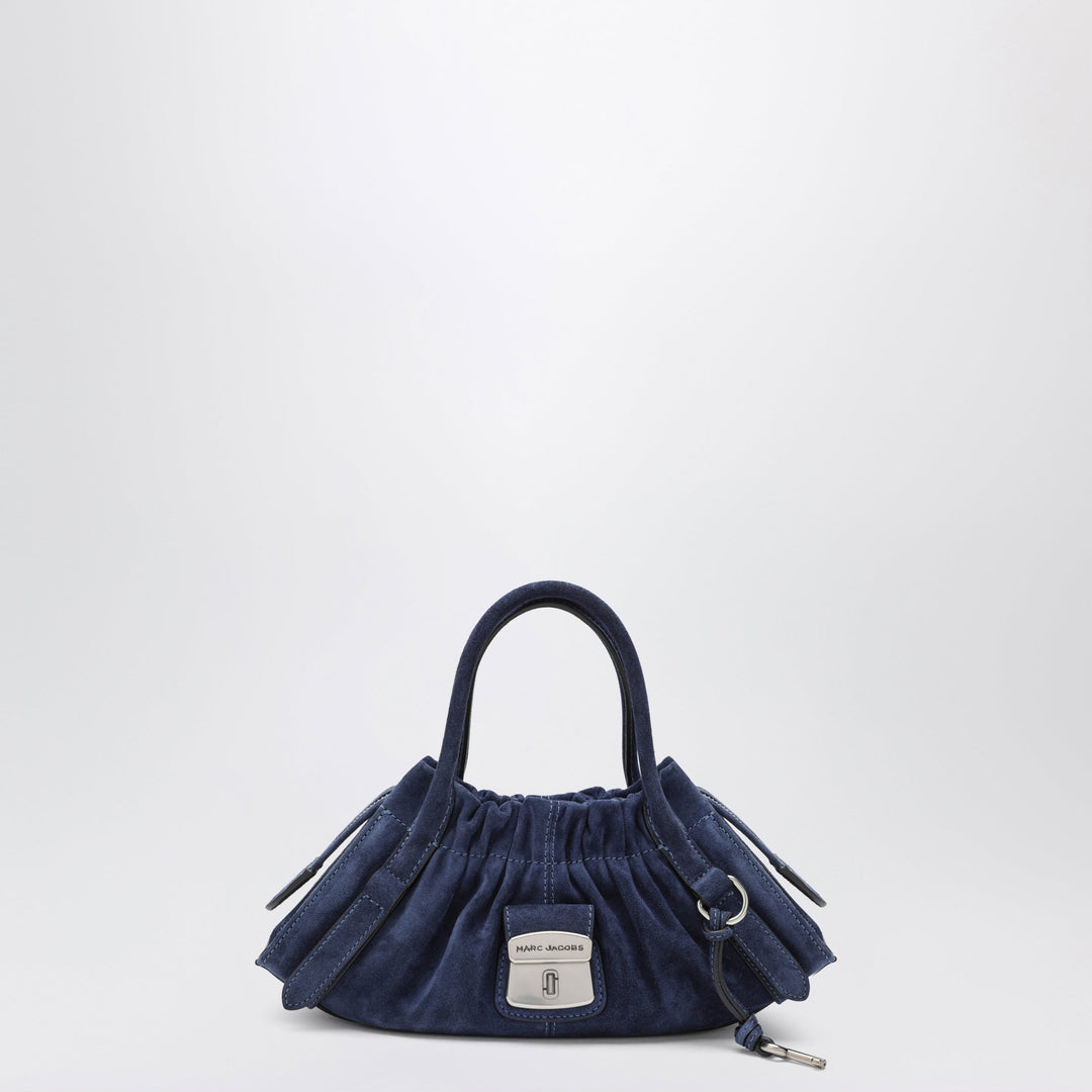 Marc Jacobs Small Navy Blue Cristina Bag In Suede