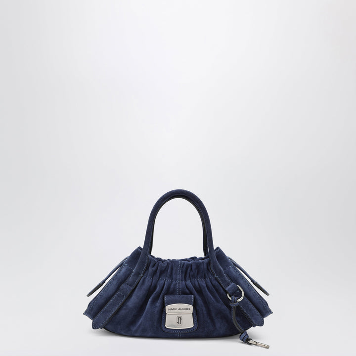 Marc Jacobs Small Navy Blue Cristina Bag In Suede