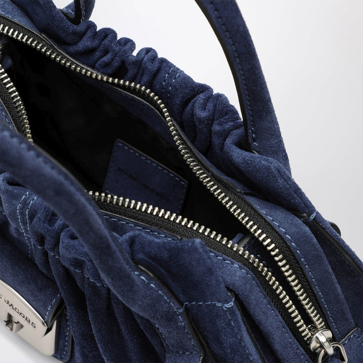 Marc Jacobs Small Navy Blue Cristina Bag In Suede