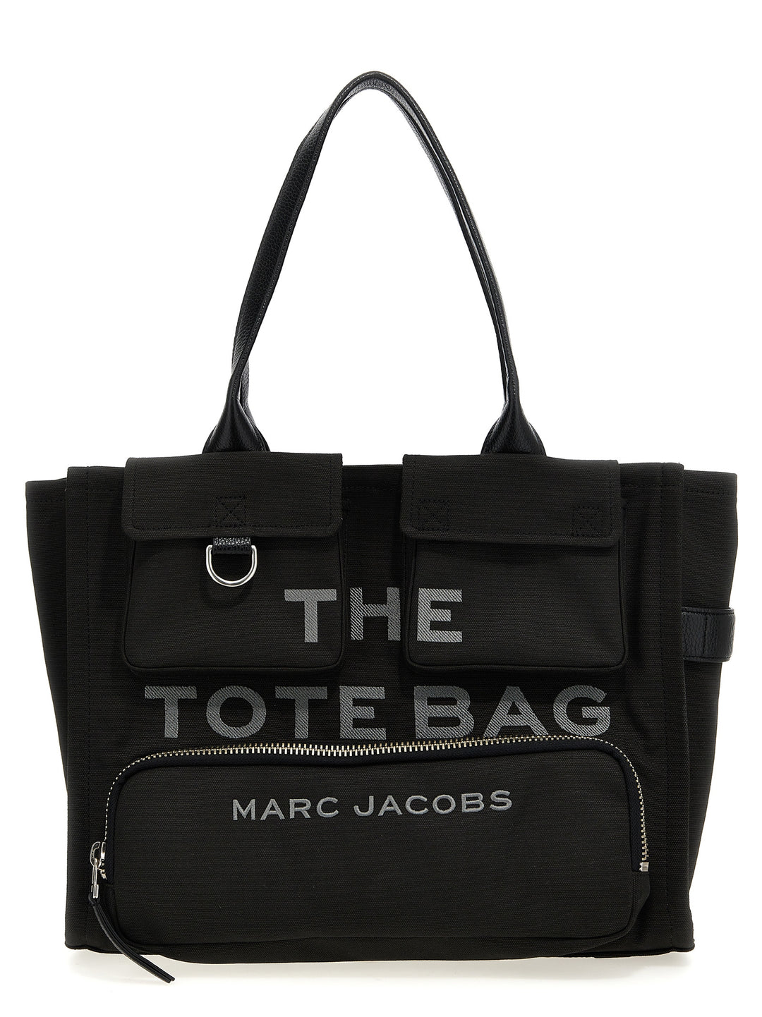 Marc Jacobs The Cargo Canvas Large Tote Tote - Nero | 98f6229dc98d0bc957ed2eb08c80b9197e32bde2