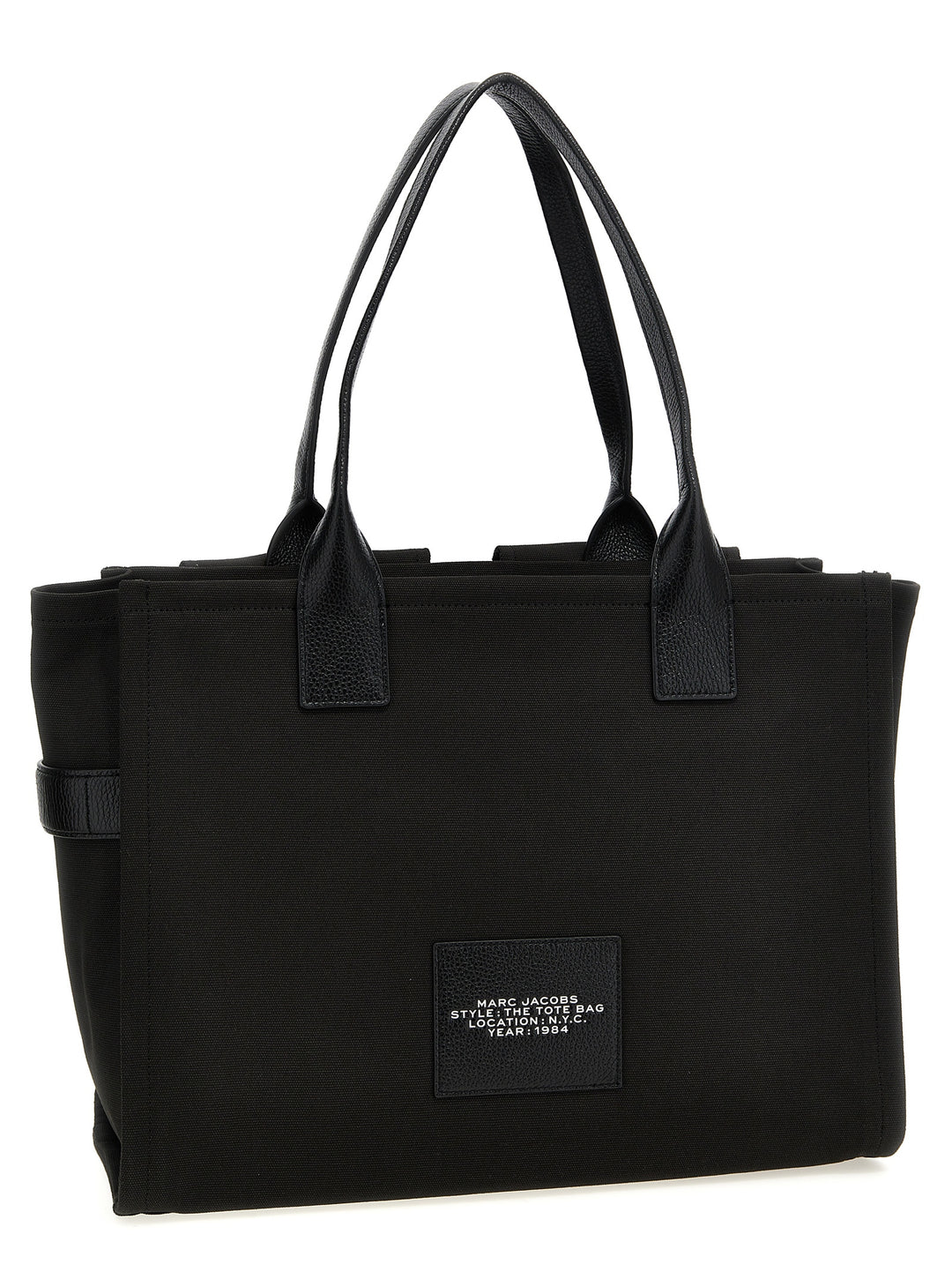 Marc Jacobs The Cargo Canvas Large Tote Tote - Nero | d3750d31bcaf5c5811e31ea60524b4f203ca01fe