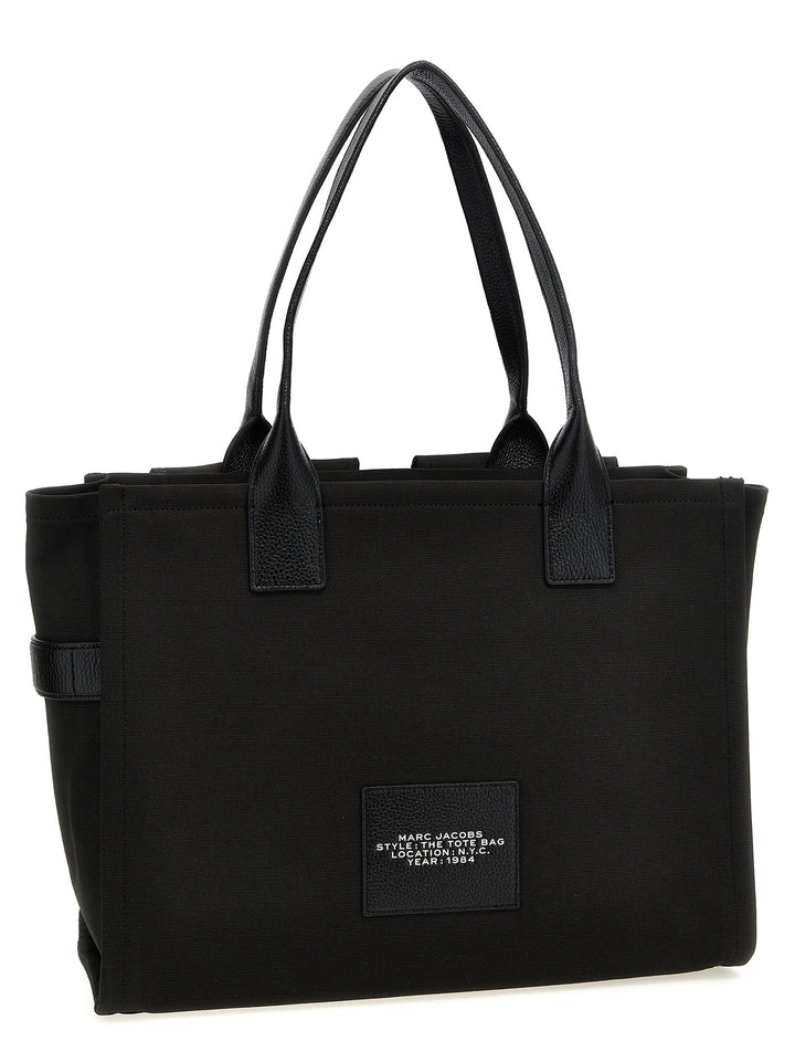 Marc Jacobs The Cargo Canvas Large Tote Tote - Nero | d3750d31bcaf5c5811e31ea60524b4f203ca01fe