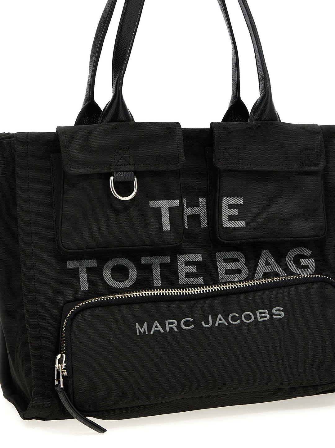 Marc Jacobs The Cargo Canvas Large Tote Tote - Nero | 9a083a87bd1acfeaa2d01d224c0eb354e71684c3