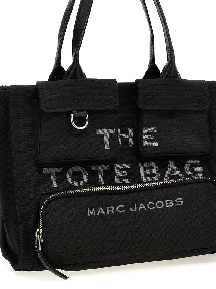 Marc Jacobs The Cargo Canvas Large Tote Tote - Nero | 9a083a87bd1acfeaa2d01d224c0eb354e71684c3