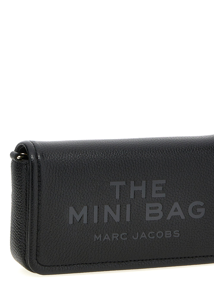 Marc Jacobs The Leather Mini Bag Borse a Tracolla - Nero | c8ac80ac92bd4cd407f95820c1002ba2931c8cf2