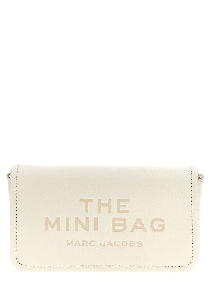 Marc Jacobs The Leather Mini Bag Borse a Tracolla - Bianco | dd4ea74d5db166317b82c0d2a0ee90c5eb825948