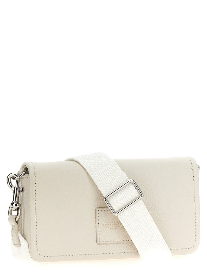 Marc Jacobs The Leather Mini Bag Borse a Tracolla - Bianco | a7c420696c186fe6c5cc8c9019390932e36b1937