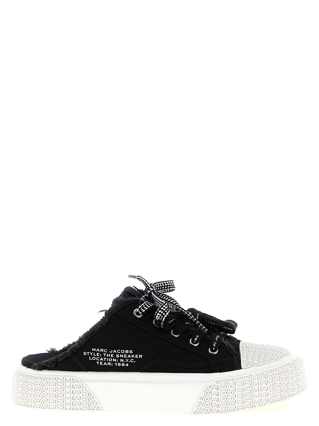 Marc Jacobs The Sneaker Mule Sneakers - Nero | ba5bec63cdf3fbc7f31bc56129771fa2334b6ff1