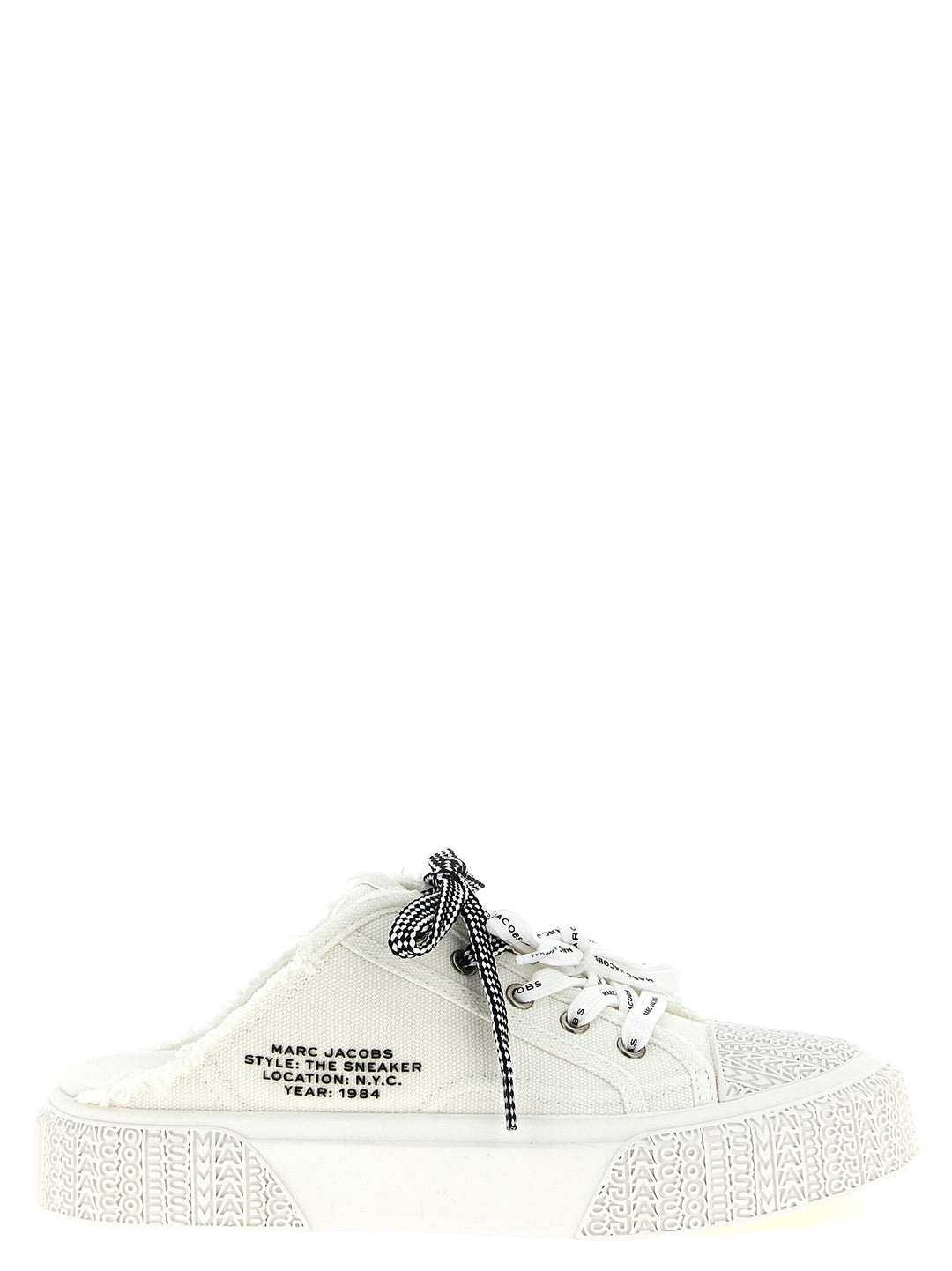 Marc Jacobs The Sneaker Mule Sneakers - Bianco | 6b32db92b978164b29b39b6edb97fcb3840ee026