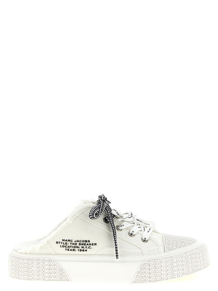 Marc Jacobs The Sneaker Mule Sneakers - Bianco | 6b32db92b978164b29b39b6edb97fcb3840ee026