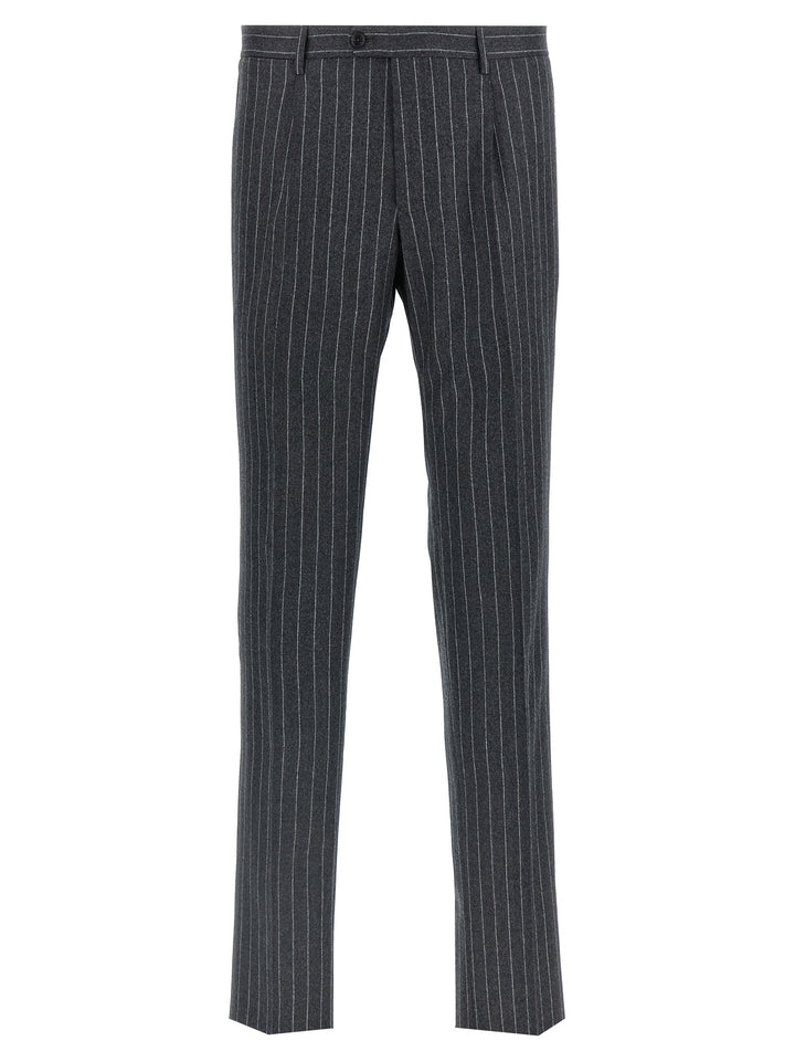 Tagliatore Pinstriped Dress Suits - Grigio | 50eb038b4245e440f36695c73c2ce5fb3cbb0956