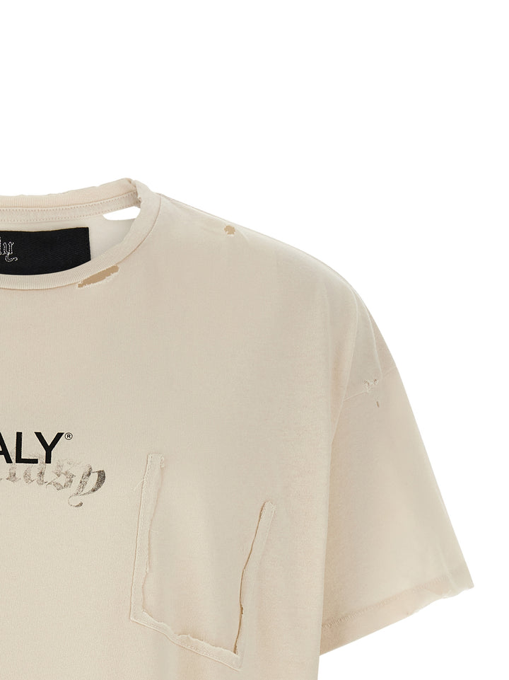 Paly Core Logo T shirt - Beige | 850ec66876f29f0d6224b7b2ded909d9a70973b6