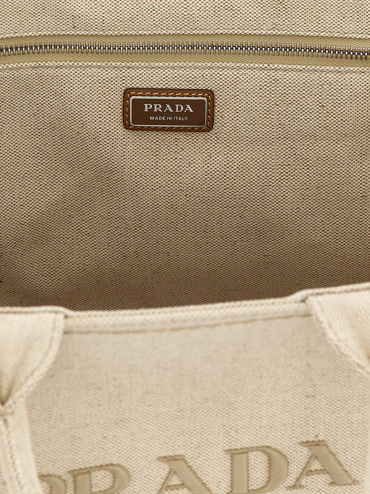 Prada Prada JardinièRe Tote Bag Beige