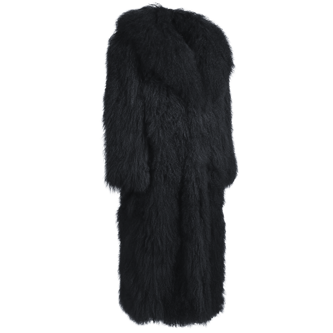 Cappotto Rouselin Nero in Mongolia