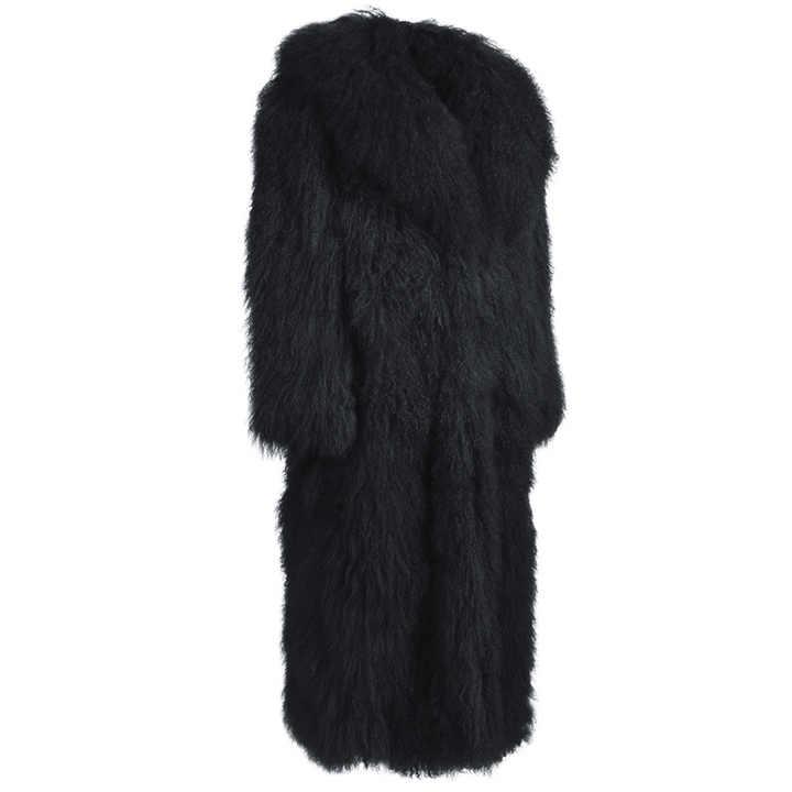 Cappotto Rouselin Nero in Mongolia