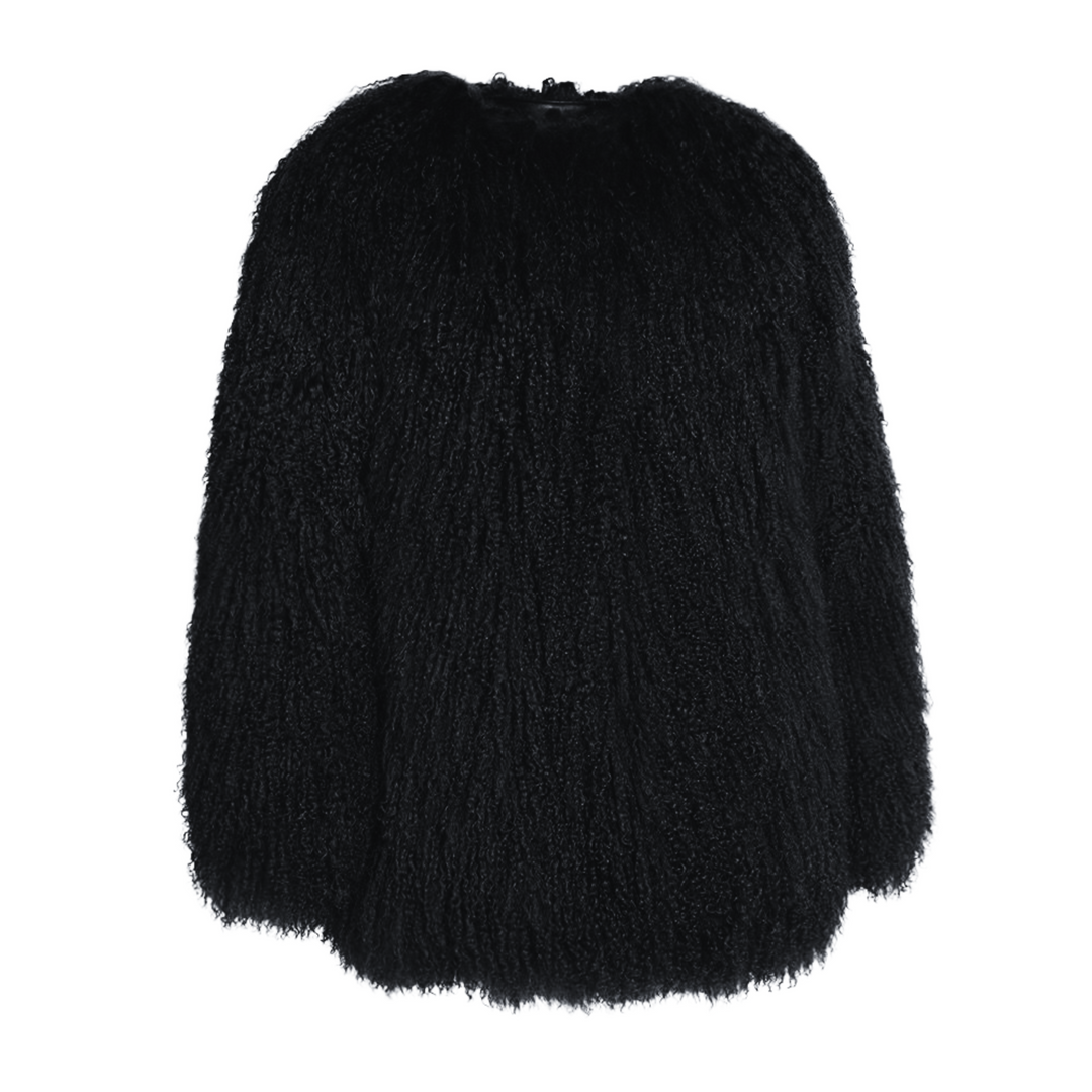 Cappotto Lovley Nero in Mongolia