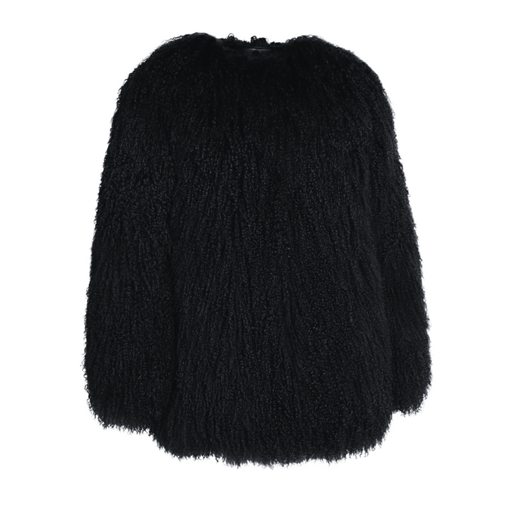 Cappotto Lovley Nero in Mongolia