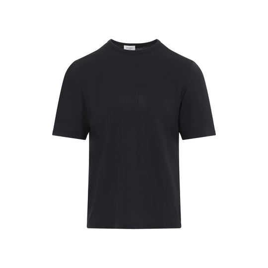 Black Cotton T-Shirt