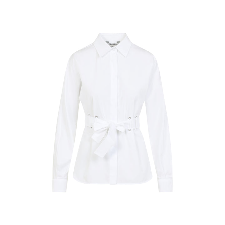 Max Mara Shirts - Bianco | cb4ac1f644b0c360b2114c24fcae978538e0ed9e