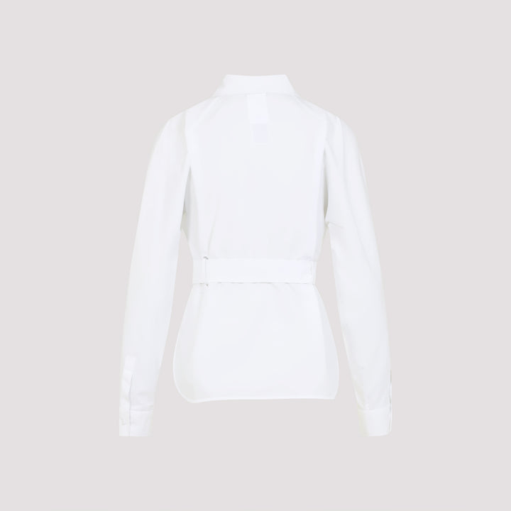 Max Mara Shirts - Bianco | 32bb42242bb7846cde84dcda6b6b7fbf0fc5c992