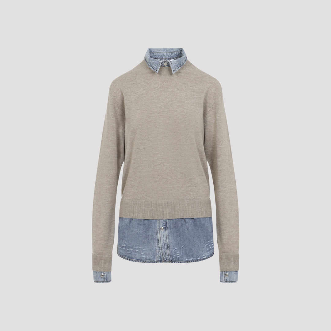 Acne Studios Pullover - Nude & Neutrals | 103365e2d5230ace5e102f46d99902a34d066690