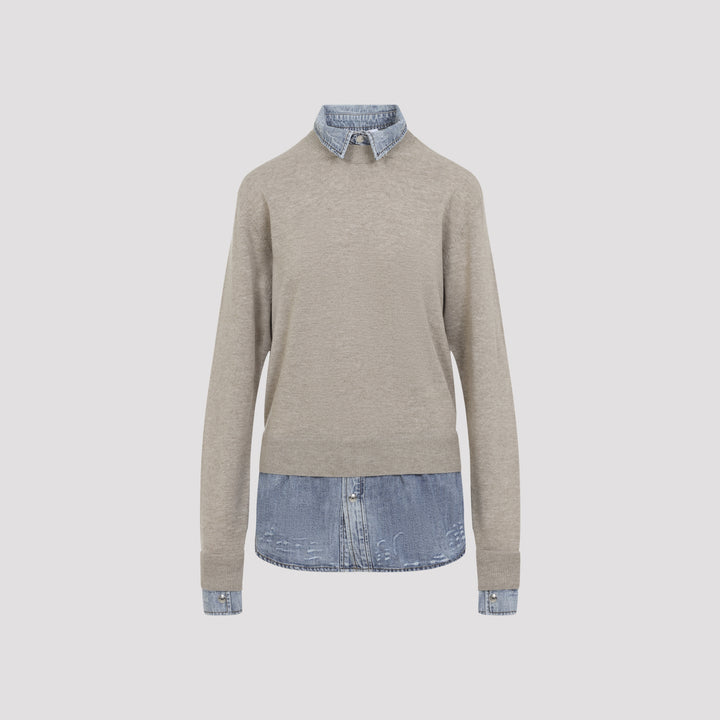 Acne Studios Pullover - Nude & Neutrals | 103365e2d5230ace5e102f46d99902a34d066690