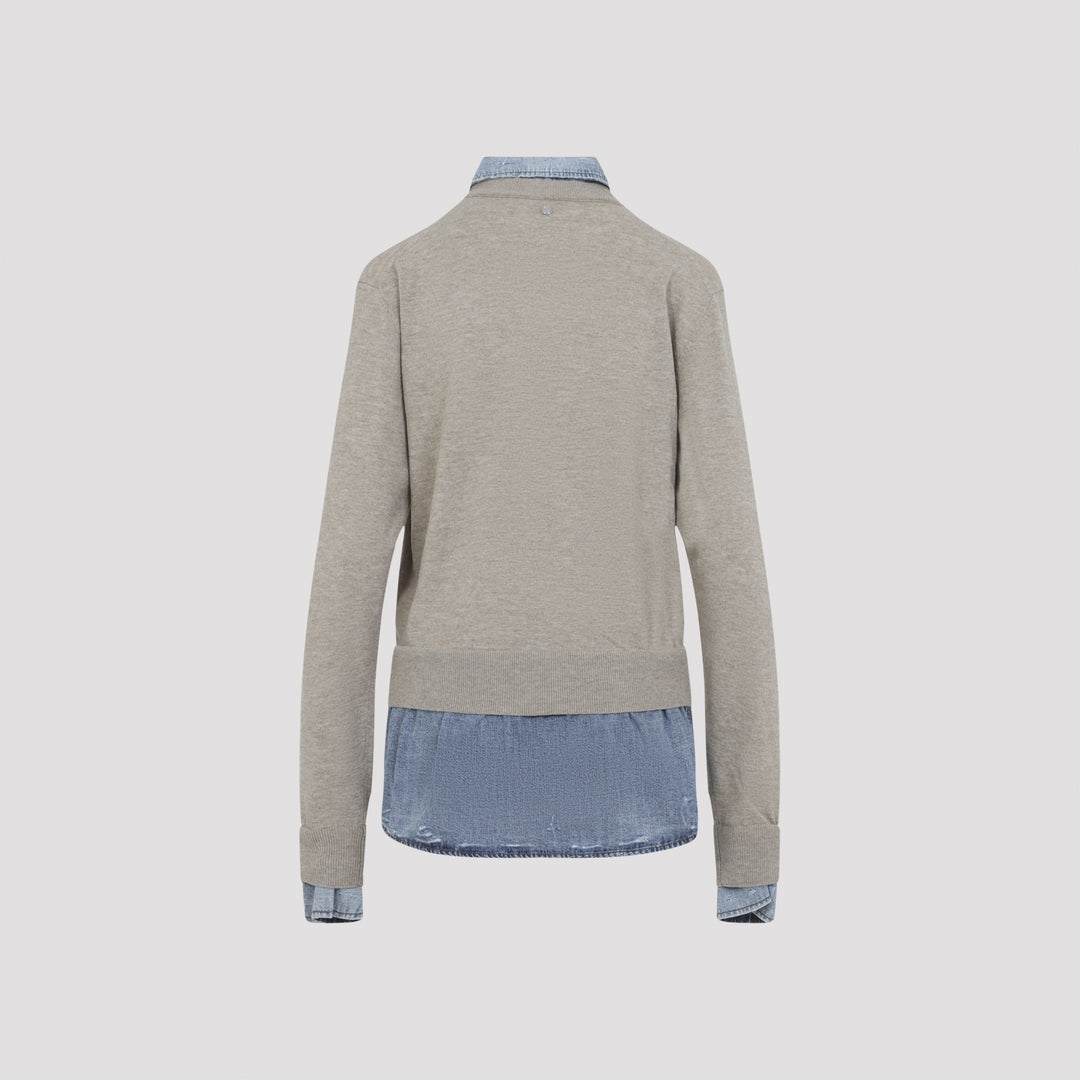 Acne Studios Pullover - Nude & Neutrals | 1fe5e4e2d398ffd06021292daafbdac628be39fe