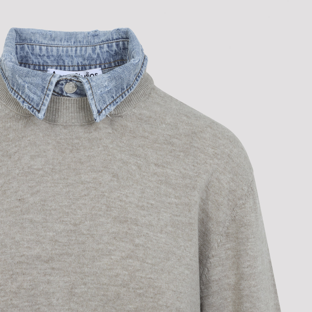 Acne Studios Pullover - Nude & Neutrals | 9b147482d752828be66f011a3a8f46f3c7a6eb91